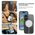 thumbnail image 3 of DOMAVER Magnetic iPhone 17 Case (6.3") - Slim Fit Matte Translucent Cover | MagSafe Compatible | Shockproof Anti-Yellowing | Black, 3 of 9