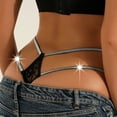 thumbnail image 5 of Seductiva Clothing Women's Thong Underwear Womens Underwear Cotton Bikini Panties Lace Soft Hipster Panty Ladies Stretch Briefs Breathable Thong, 5 of 9