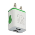thumbnail image 1 of Cateissary Cargadores de pared USB Suministros para cabezales de carga de alta velocidad Adaptador de corriente Cargadores de dispositivos electrónicos específicos verde, 1 of 6