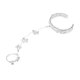 thumbnail image 1 of Simple Delicate Open Adjustable Love Heart Cuff Bracelet Metal Thin Wire Romantic Love Summer Bangle Bracelets Fashion, 1 of 5