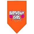 thumbnail image 1 of Birthday Girl Screen Print Bandana Orange Small, 1 of 2