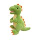 thumbnail image 4 of Peluche de dinosaurio de dibujos animados, juguete de peluche para decorar dormitorio, manualidades suaves para niños y niñas, adorno verde,, 4 of 9