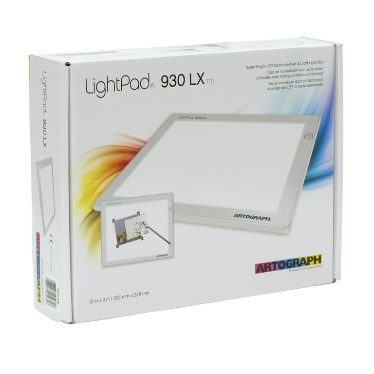  Artograph LightPad 930 LX - 12 x 9 Thin, Dimmable