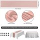 thumbnail image 4 of Rose Gold Table Runner 12x108 Inch 10 Pack Satin Table Runners, 4 of 5