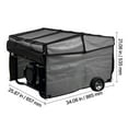 thumbnail image 6 of Generator Cover Universal Waterproof Cover 420D 34x26x21in for 3500-12000W,, 6 of 8