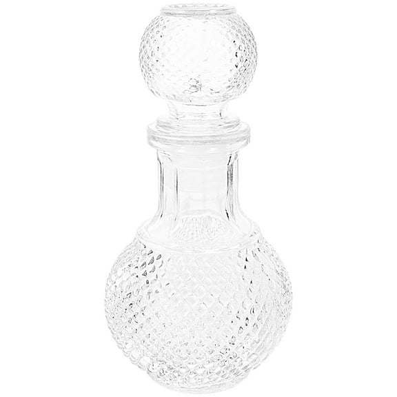 SWETRACE Glass Wine Decanter for Storage Transparent Liquor Dispenser Suitable for Banquets and Restaurants