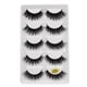 thumbnail image 2 of False Eyelashes Clusters Natural Strip Lashes Adhesive Reusable Natural Volume 5 Pair 3D Natural Thick False Fake Eyelashes Eye Lashes Makeup Extension(Buy 2 save 10%）, 2 of 6