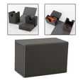 thumbnail image 4 of Estuche de tarjeta de juego de cuero de PU Tarjetas de comercio protectoras Caja de tarjeta de comercio de ladrillos de tarjeta de contenedor para tarjetas deportivas para juegos de mesa de Gris Macarena caja de la tarjeta de juego, 4 of 8