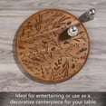 thumbnail image 5 of CounterArt Decorative Acacia Wood Lazy Susan Turntable 14" Diameter, 5 of 7