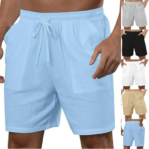 Akafmk Summer Mens Workout Shorts Plus Size Athletic Running Shorts Loose Fitting Quick Dry Breathable Outdoor Sports Shorts, Sizes S-5XL