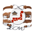thumbnail image 1 of Building Tokyo Japanese Symbol Bath Bracelet Chain Rope Ornament Wristband, 1 of 3