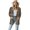 Camo Hunting Forest Brown Leaf, variant on Camo Hunting Forest Brown Leaf Cardigan Tops Trendy Jackets Long Sleeve Open Front Loose Fall Cardigans Sweaters Dusters Flowy Long Tops with Pockets