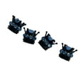 thumbnail image 3 of Redempat 4pack/lot Durable Crowns Style Car Valve Cap Easy Installation For Vehicles Delicate black blue 1Set, 3 of 6