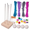 thumbnail image 4 of Kit para hacer pulseras de paracord, juego de manualidades de crochet, manualidades fáciles, manualidades lindas, tejido DIY 5, 4 of 9