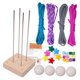 thumbnail image 4 of Kit para hacer pulseras de paracord, juego de manualidades de crochet, manualidades fáciles, manualidades lindas, tejido DIY 5, 4 of 9