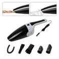 thumbnail image 4 of Aspiradora portátil para coche, con cable y húmeda, de 16 pies, mini, de alta potencia, 120 W Blanco, 4 of 9