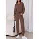 thumbnail image 2 of Conjunto Deportivo de Mujer PRETTYGARDEN Sudadera con Cremallera y Joggers XXL, 2 of 8