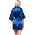 thumbnail image 2 of Turquaz Women's Bride Bridesmaids Silky Robe Satin Kimono Robes for Women Lingerie, 2 of 2
