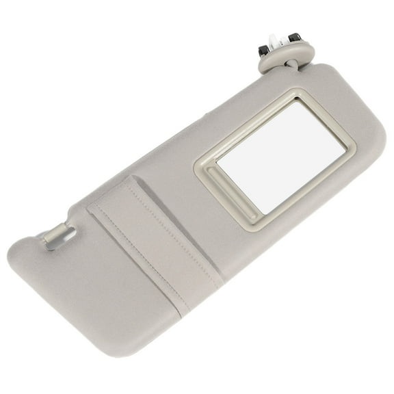 CCIYU Beige Windshield Sun Visor Mirror Right Passenger Side Replacement fit for 2006 2007 2008 2009 2010 2011 for Toyota Camry Automobile Sun Visor Assembly