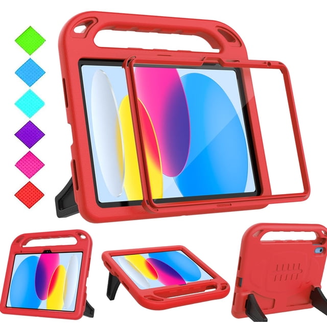 Funda BMOUO Kids para iPad 11.ª y 10.ª generación 10.9 2025/2022, color azul