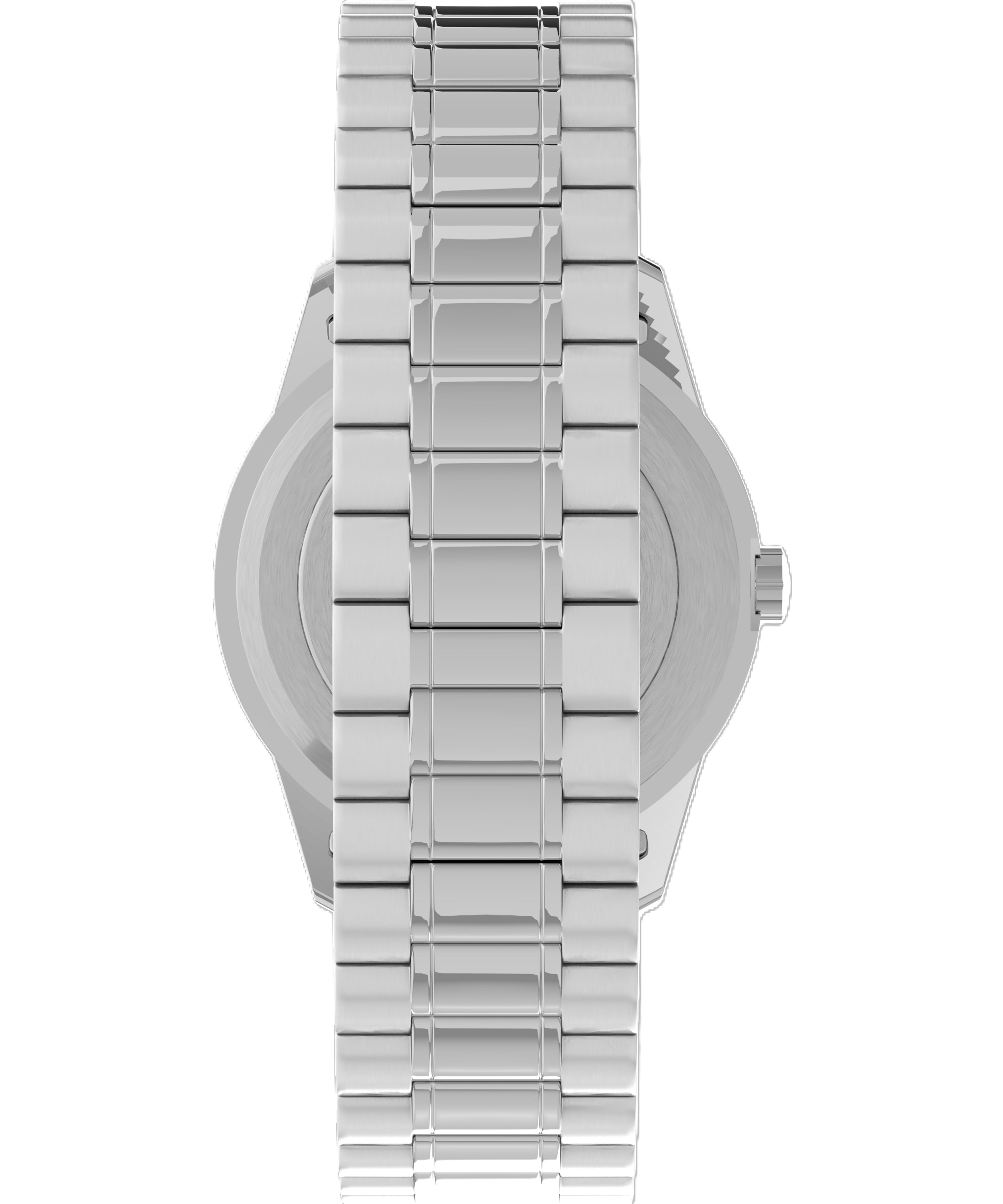 Timex Men's South Street Sport Silver/Blue 36mm Casual Watch, Expansion Band