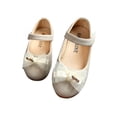 thumbnail image 2 of Spring Autumn Toddler Girls Sweet Ballet Flats Shoes Lace Bow Design Princess Soft Soled Shoes, 2 of 3
