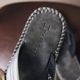 thumbnail image 3 of Men‘s Flip Flops Canvas Thong Sandals Flat Slide On PU Non Slip Slippers, 3 of 6