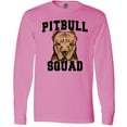 thumbnail image 3 of Inktastic Dog Pitbull Squad Long Sleeve T-Shirt, 3 of 5