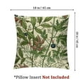 thumbnail image 4 of nygtbtfer Pillow Farmhouse Decor Throw Pillows Case for Couch Cream Wild Floral Seasonal Pillowcase Outdoor Decorative Cushion Case for Sofa Bed Decorations Set of 2 White, 4 of 7