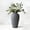 Farmhouse Black-9.2", variant on Large Farmhouse Ceramic Vase - 9.2 Inch Rustic Decorative Vase for Living Room, Kitchen, Shelf, Mantel or Coffee Table