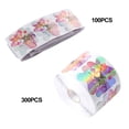 thumbnail image 3 of moglad Nails Form Nail Sticker Art Tips Guide Sticker Adhesive Nail Form Extension Nail Tool Butterfly Shape for Acrylic UV Gel Nail Extension Guide Tools Nail Care Manicure DIY Tool 300pcs, 3 of 9