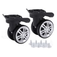 thumbnail image 3 of Roulettes de Valise, 1 Paire de Roulettes Pivotantes pour Valise Roues de Valise Fiables et Durables, 3 of 8