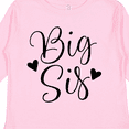 thumbnail image 4 of Inktastic Big Sis Girls Cute Sister Announcement Girls Long Sleeve Toddler T-Shirt, 4 of 5