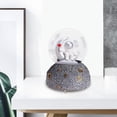 thumbnail image 4 of Bola de Cristal de Adornos Musical Yuyangstore de Resina Gris, 4 of 8