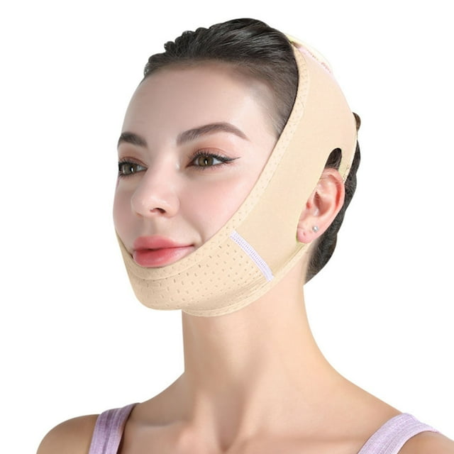 Reusable V Line Lifting Face Guard Double Chin Reducer Chin Strap Face Belt Lift and Tighten The Face To Avoid Sagging Create A V Shaped Face Full of Vitality