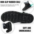 thumbnail image 4 of CHICVOMEY Women's Waterproof Insulated Snow Boots with Fur Lined Ankle Warm Comfort Slip On Shoes Ankle Boots for Women Outdoor, 4 of 6