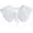 White, variant on Casual Decorative False Collar Detachable Dickey Collar Blouse Collar Fake Collar for Women