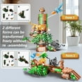 thumbnail image 5 of GZBrick Forest Lion Animal Cross King Building Sets with Lion Meerkat Wild Boar Bird for Adults Boys Compatible with Lego, 5 of 8