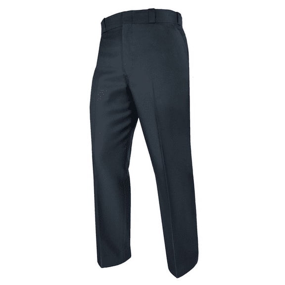 Elbeco Top Authority Trousers 100% Polyester, Unhemmed, Navy, Size: 42 Reg