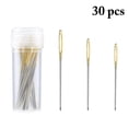 thumbnail image 3 of Coofit 10PCS Cross Stitch Fabric Cotton Aida Cloth Cross Stitch Cloth with Needles, 3 of 10