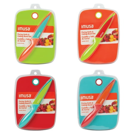 Imusa Cutting Board With Knife, Best Brands Cutting Board and Pairing Knife Set