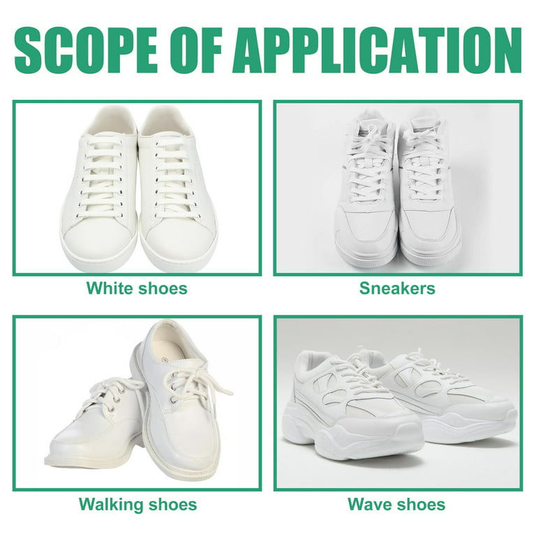 Inalsion Momeng White Shoe Cleaner,100ml Magic Shoe Cleaner White Sneaker,Shoe  Cleaner Foam, for Leather, Whites (1pcs)