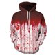 thumbnail image 3 of Sudadera con capucha para hombre, ropa de calle Unisex con estampado 3D de calavera y sangre, chándal informal, estilo 4, 3 of 5
