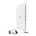 thumbnail image 4 of Panel Led Cuadrado Para Empotrar 18w Luz Fria 6500k blanco 22 cm, 4 of 5