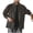 1 Black, variant on Overshirt Mens Long Sleeve Shirt Jacket Regular Fit Button Down Shacket Retro Plain Colour Work Shirts Designer Workwear with Pockets Lightweight Spring Clothing for Men