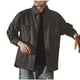 thumbnail image 2 of Blusa y camisa de manga larga con cuello vuelto para hombre, de poliéster, holgada, de color liso, con bolsillos y botones a la moda., 2 of 4