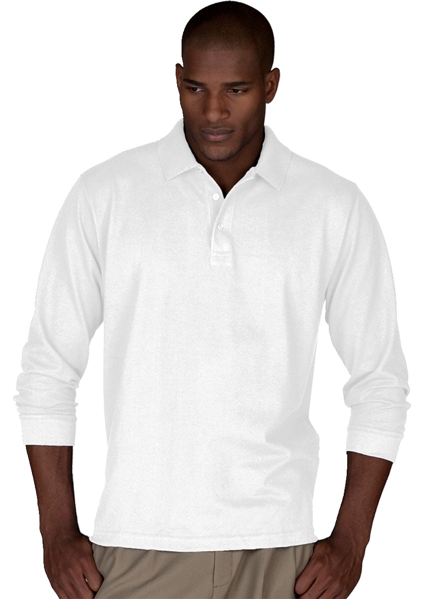 Edwards Men's Big And Tall Wrinkle Resistant Polo Shirt, Style 1515 ...
