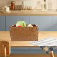thumbnail image 1 of unbranded Cesta Organizadora Tejida Multipropósito Marrón Claro Para Escritorio Y Cocina, 1 of 6