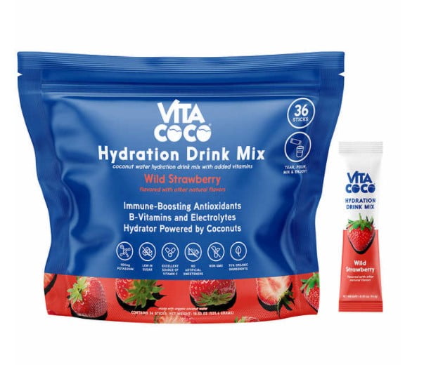 Vita Coco Hydration Drink Mix, 36 Individual Serving Stick Packs in