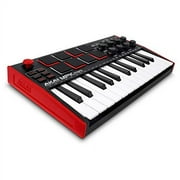 Akai Professional MPK mini mk3 25 key USB MIDI keyboard controller Eight velocity-enabled backlit pads / eight rotary encoder knobs, music production software included